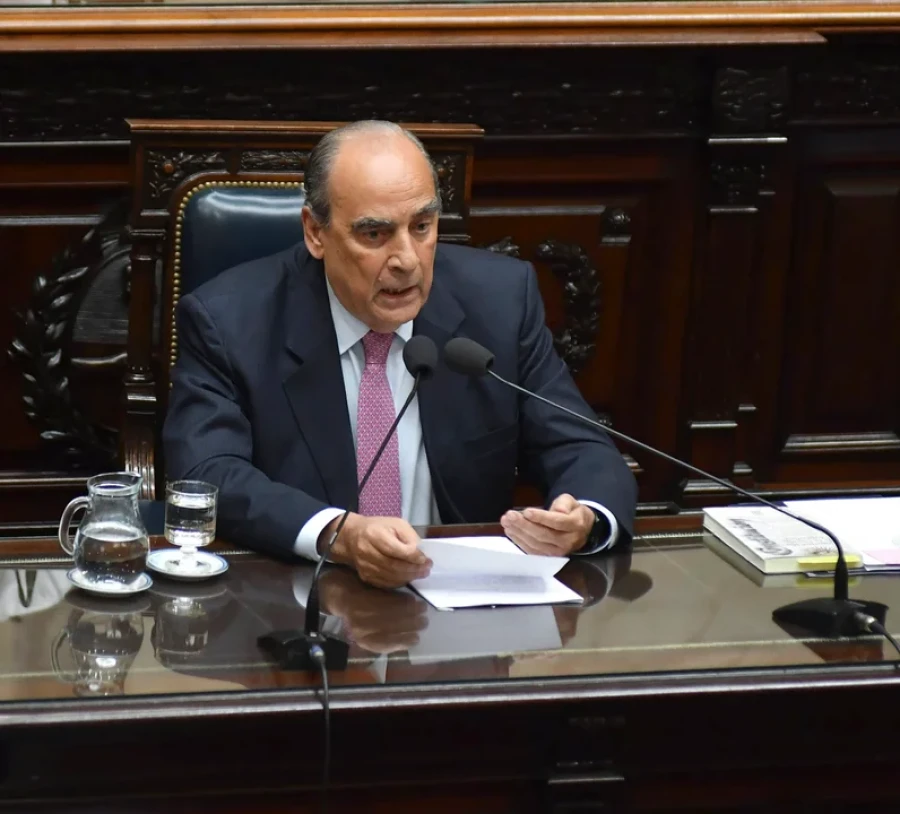 Guillermo Francos, jefe del gabinete nacional.