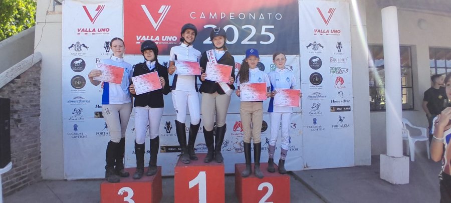 las ganadoras en Rafaela.