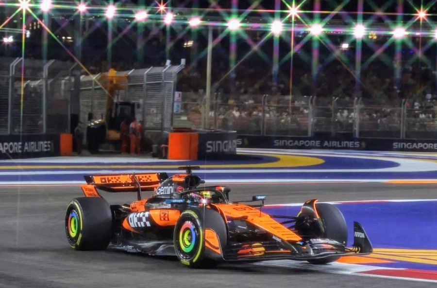 Oscar Piastri cerró la actividad de la primera jornada con el mejor registro.