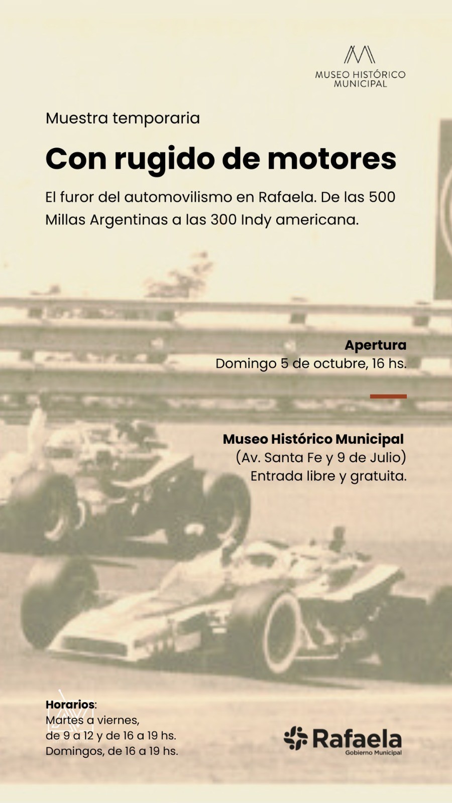 Nueva muestra temporaria.