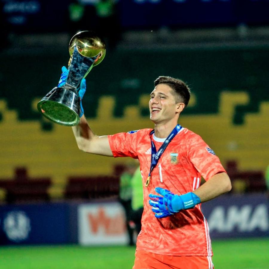 <b>Cambeses fue campe&oacute;n Panamericano con la Selecci&oacute;n Sub 22.</b>