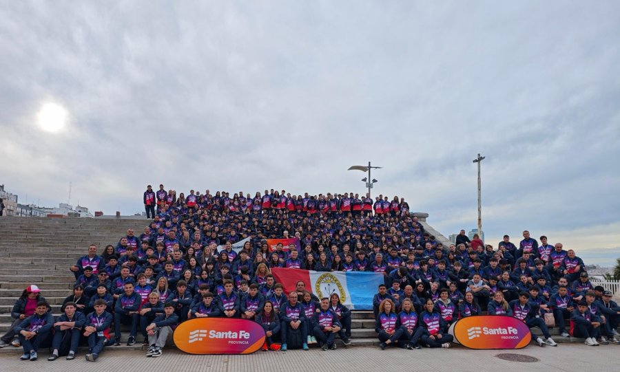 COPO LA FELIZ. La gran delegación santafesina.