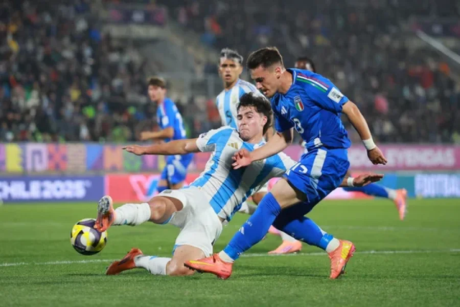 LA SUB 20 ARGENTINA LE GANÓ A ITALIA