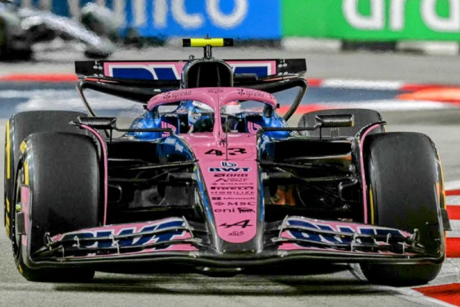 Franco Colapinto se quejó por el pobre rendimiento del auto.