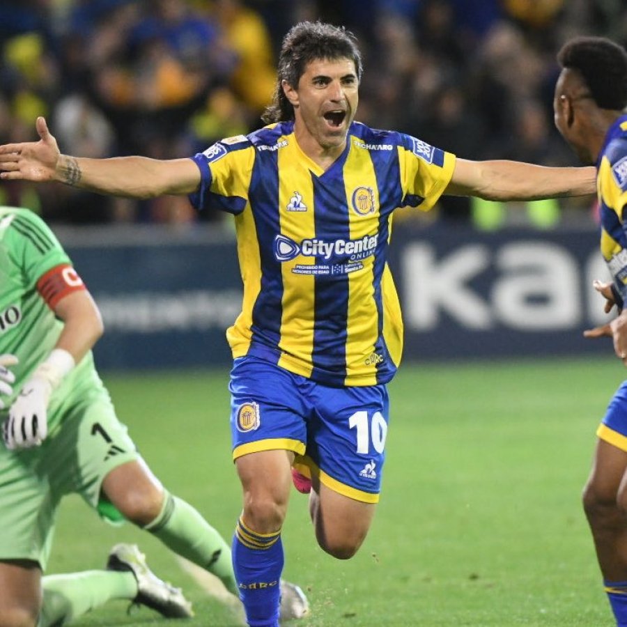 MALCORRA. La clavó con un gran remate.