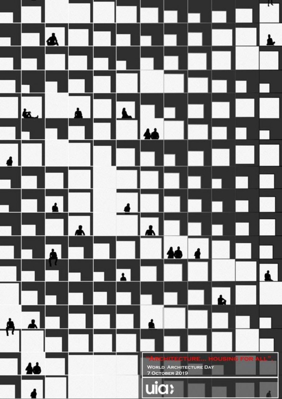 El cartel difundiendo la fecha en 2019.