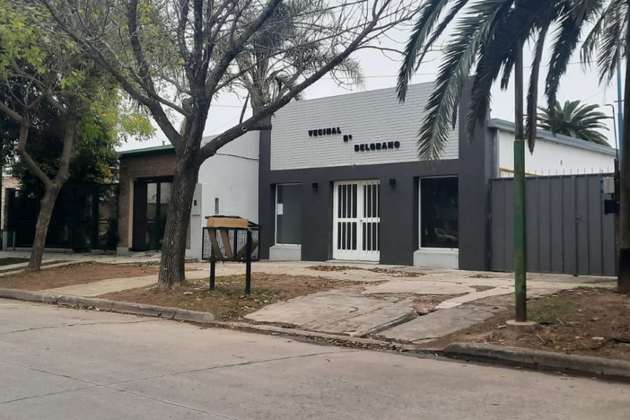 La sede de la Vecinal del barrio Belgrano.