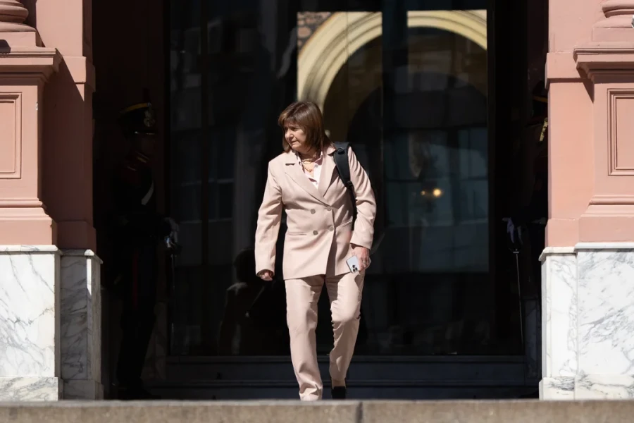 La ministra de Seguridad, Patricia Bullrich.