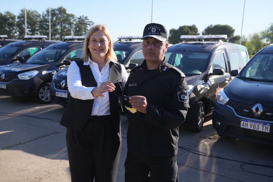 La vicegobernadora, Gisela Scaglia.