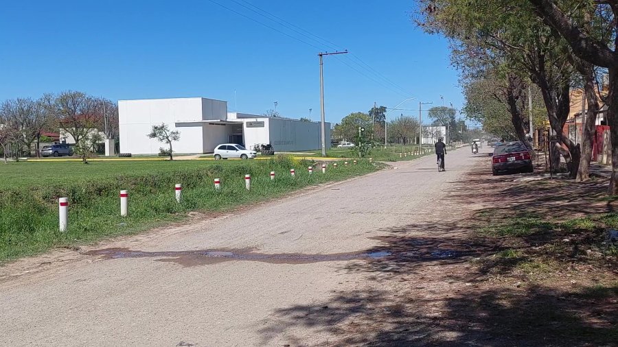 Vista de calle Falucho.