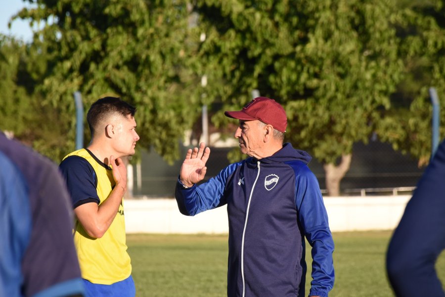 CONTRARRELOJ. Ben Hur trabaja para volver al Federal A. Alemandi y Trullet durante una práctica.