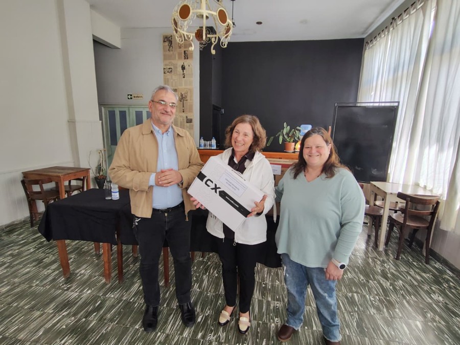 ENCUENTRO. Un instante de la reunión desarrollada en María Juana.