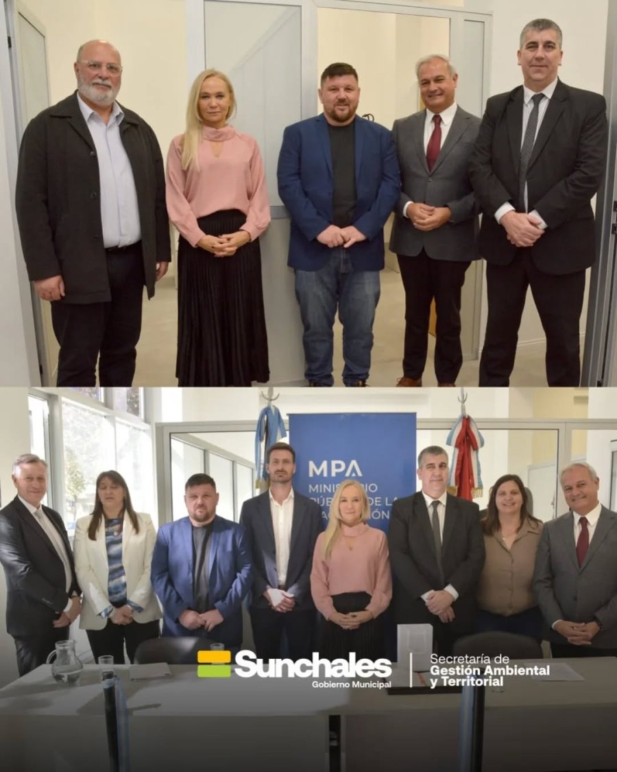 Dos imágenes capturadas en la reciente ceremonia.
