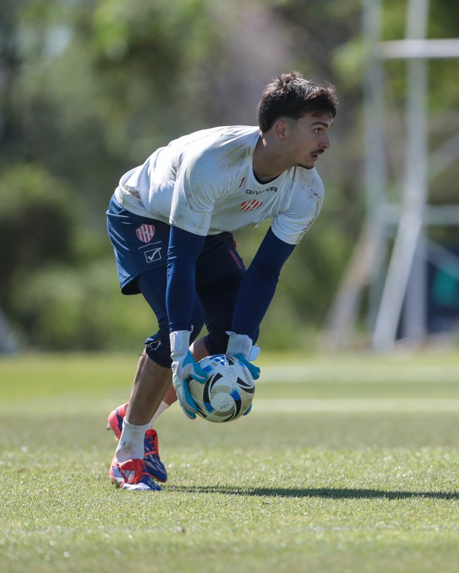 RAFAELINO. El arquero de Unión, Matías Tagliamonte.