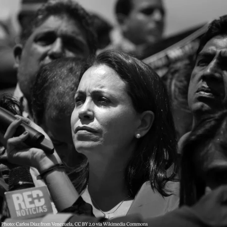 La líder opositora venezolana María Corina Machado.