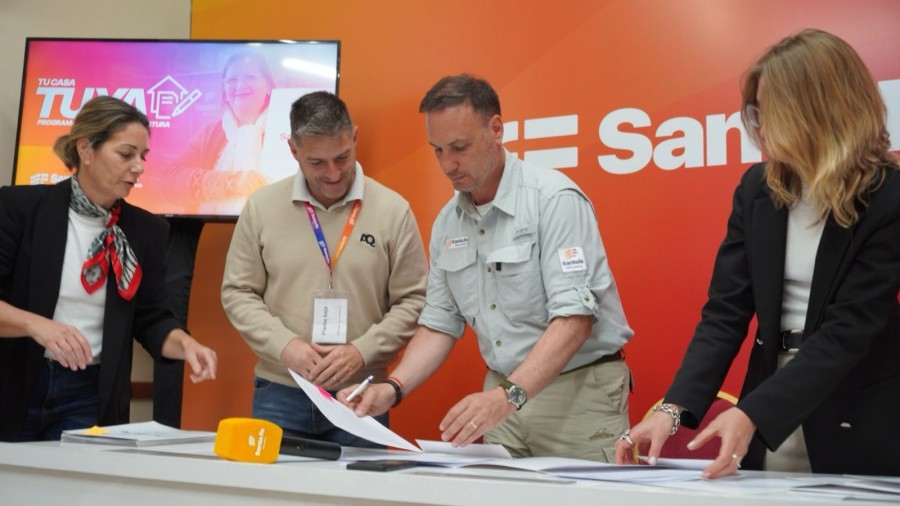 El ministro de Obras Públicas de la Provincia, Lisandro Enrico.