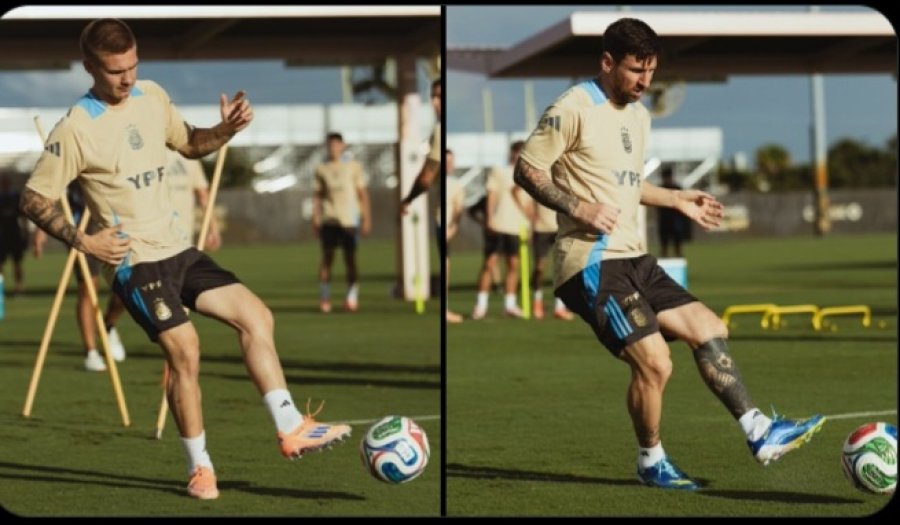 BAJAS. Mastantuono y Messi.