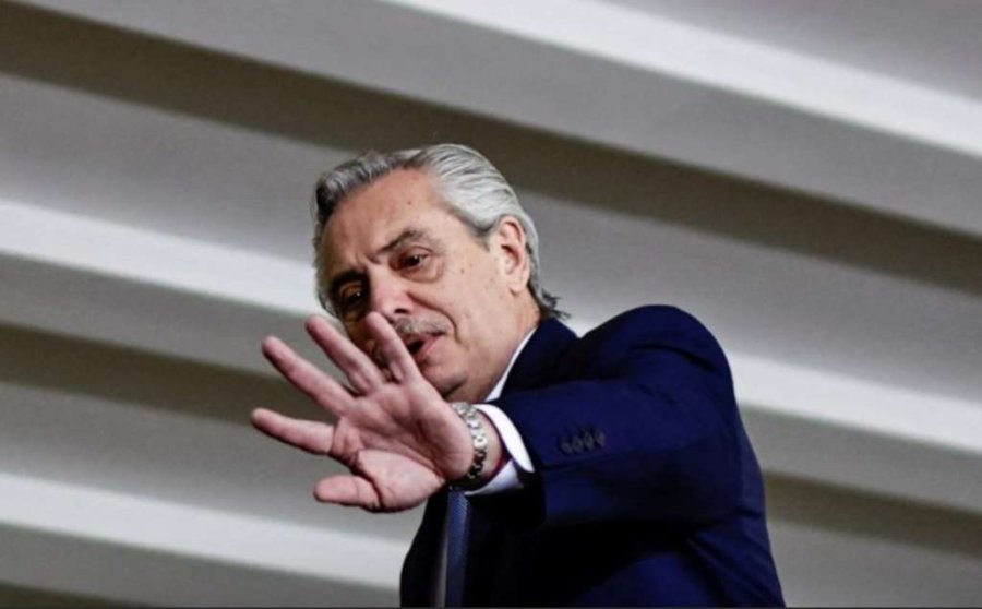 LO DESTROZO. Alberto Fernández apuntó contra Javier Milei