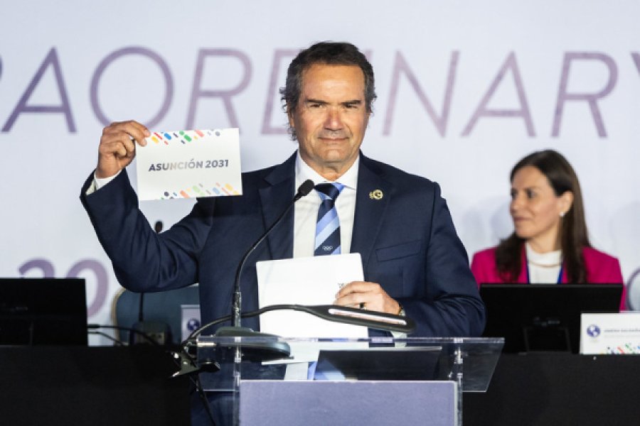 ELECCION. Momento en que se da a conocer la sede.