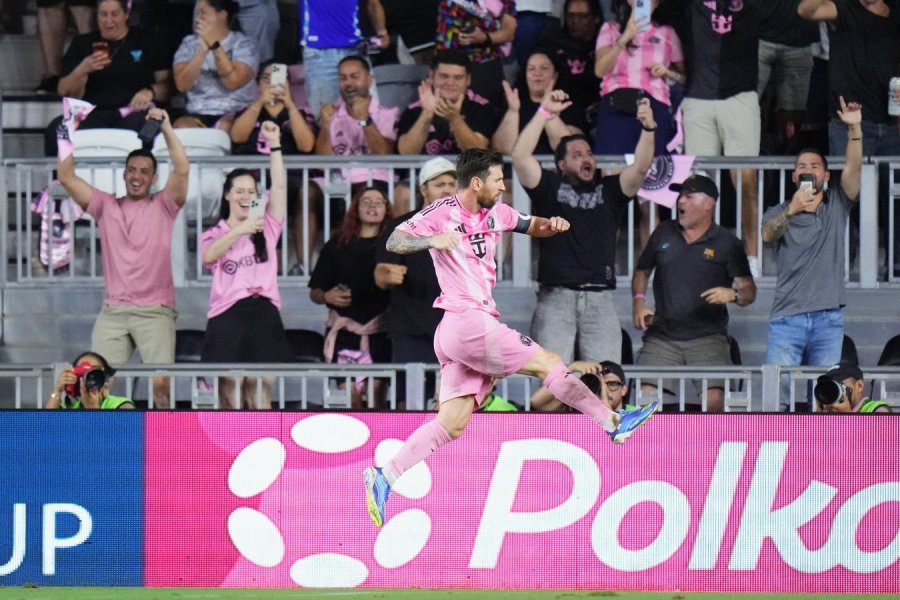 MESSI SE LUCIÓ EN LA GOLEADA DE INTER MIAMI