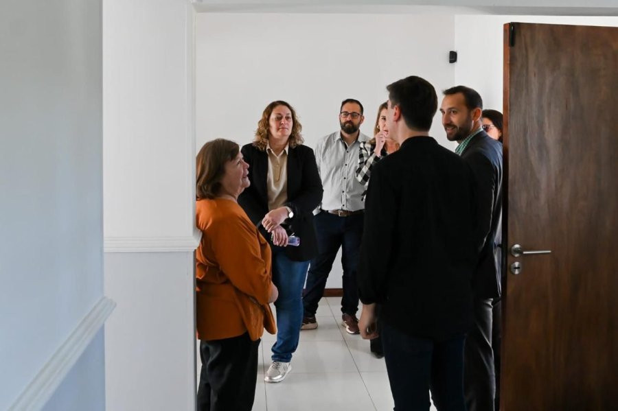 La visita se realizó en el marco del Mes de la Salud Mental, que el Ministerio de Salud conmemora con actividades para el personal y otras abiertas a la comunidad.