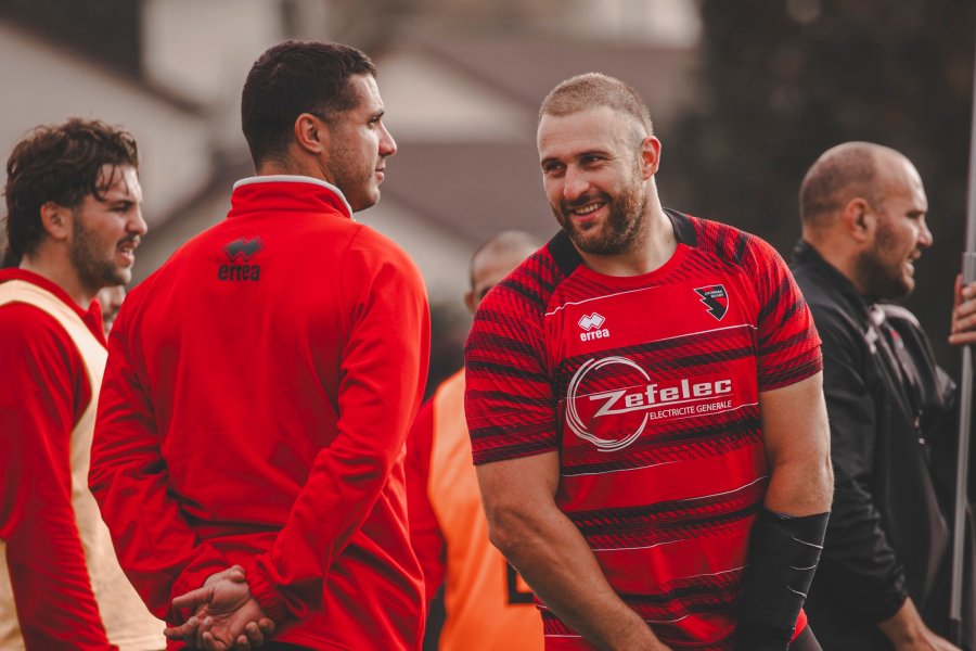DESAFIO. El rafaelino durante su primera semana en el nuevo equipo francés.