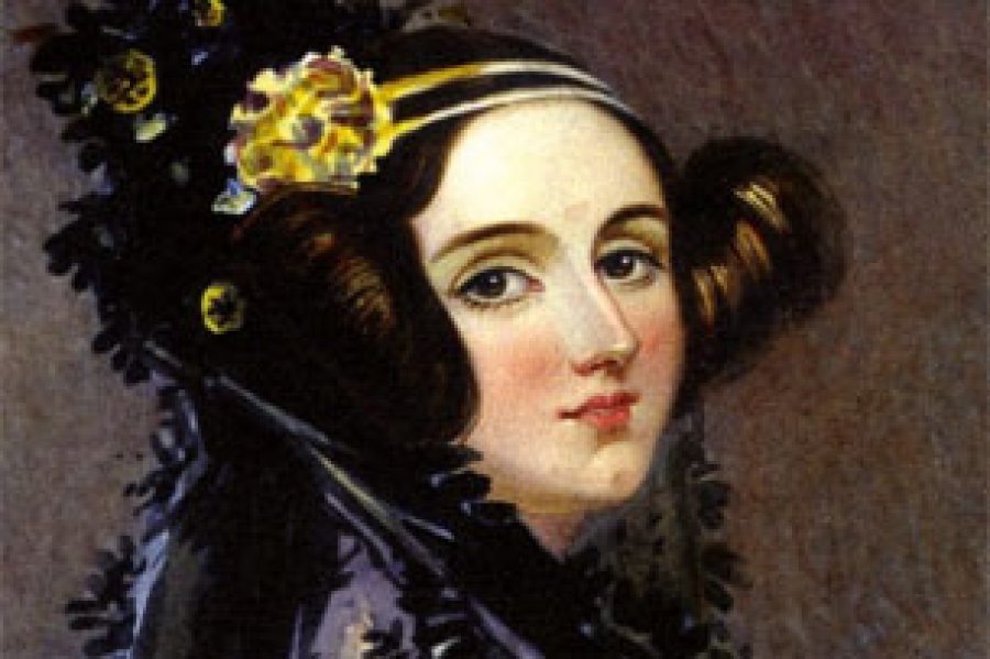 Ada Lovelace, primersa mujer en programar una computadora.
