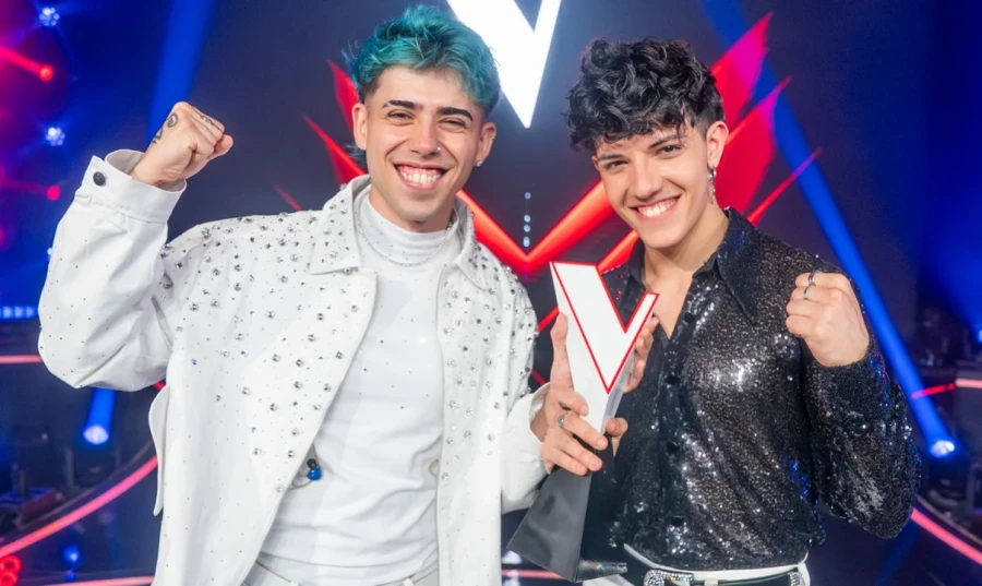 Luck Ra y Nicolás Behringer.