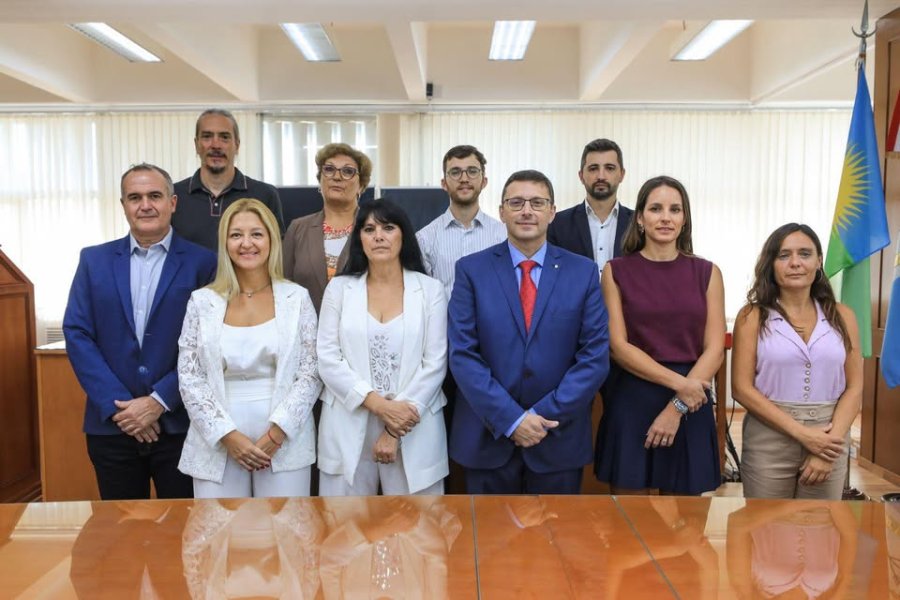 Los diez concejales de Rafaela que tambi&eacute;n jurar&aacute;n sobre la nueva Constituci&oacute;n de Santa Fe. (FOTO PRENSA CONCEJO)