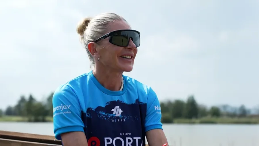 APASIONADA. María Laura Negro disfruta de las maratones.