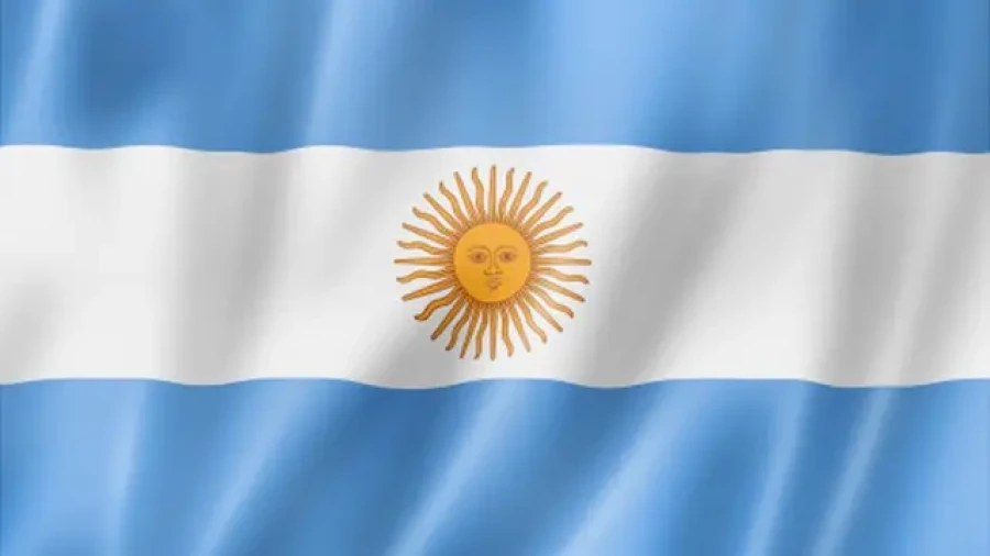 Convocatoria para firmar la bandera argentina.