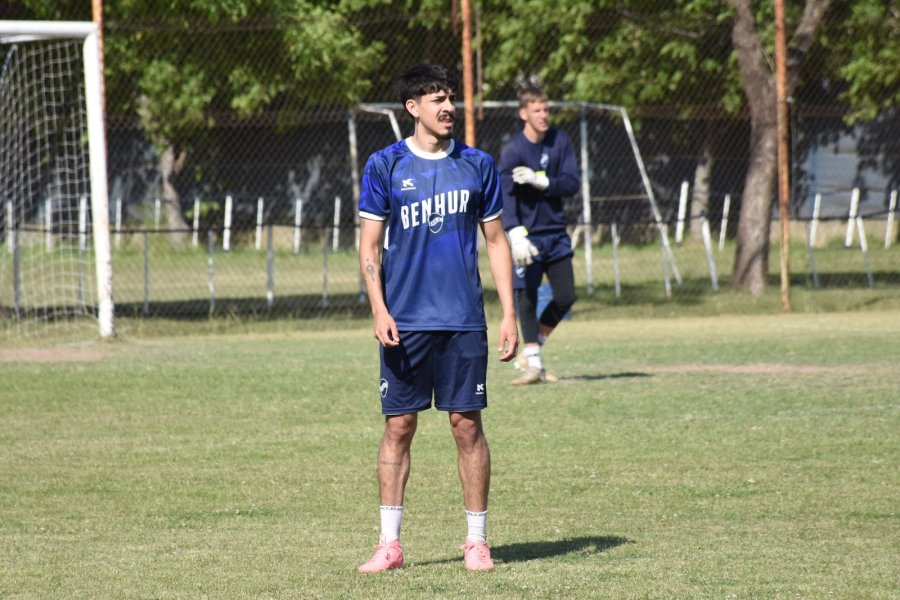FRANCO VILLALBA. El defensor proveniente de Ferro empezó a entrenar este miércoles en la BH.