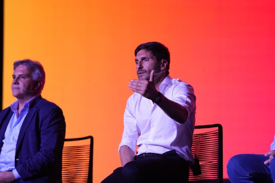 &ldquo;La vicegobernadora Gisela Scaglia es quien encabeza la lista en Santa Fe porque entendimos que es fundamental tener legisladores que le pongan sensatez al proceso pol&iacute;tico&rdquo;, subray&oacute; Pullaro. (FOTO P.U.)