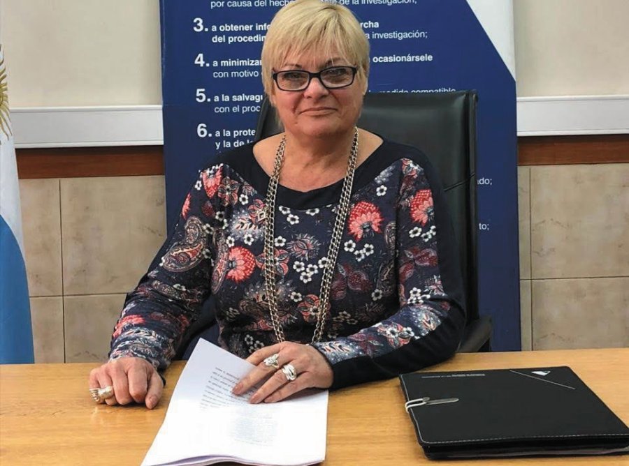 La fiscal Favia Burella representó al MPA en el juicio oral.