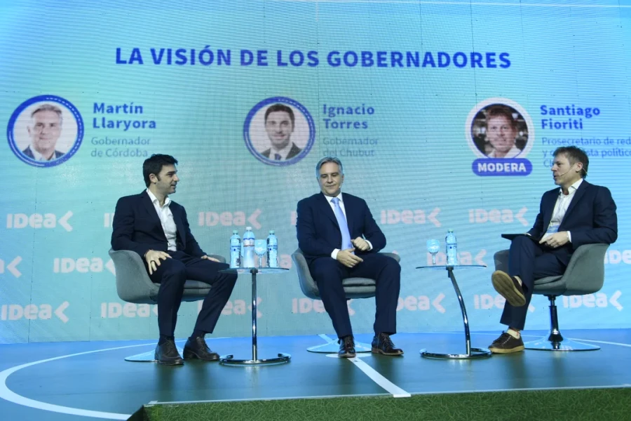 Torres y Llaryora participaron del 61° Colqoui de IDEA.