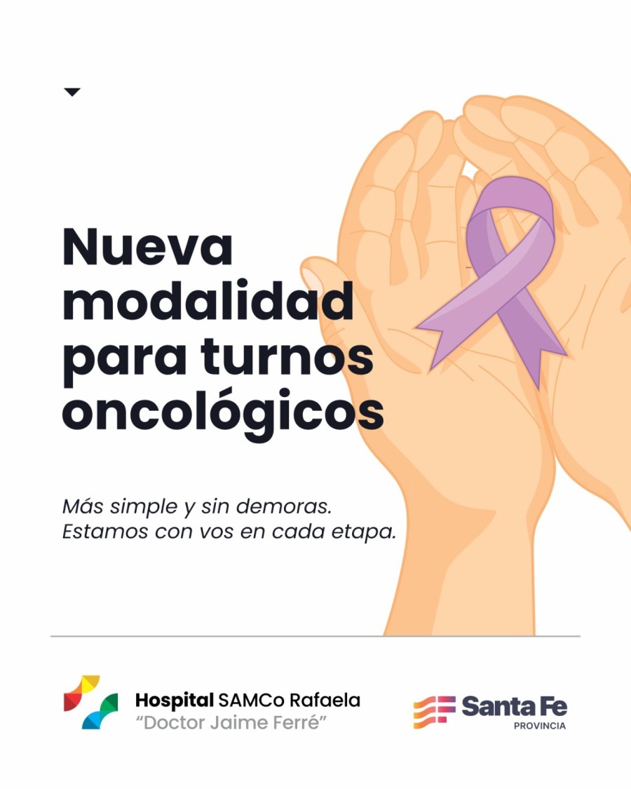 Se busca facilitar el acceso y acompañar cada etapa de la atención oncológica en el hospital.