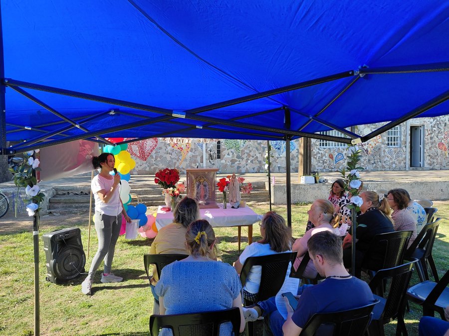 ENCUENTRO. Lo que fue la recepción de la Virgen Peregrina.