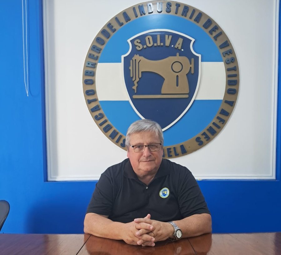 DIRIGENTE. Marcelo Lombardo, secretario General de SOIVA Rafaela.