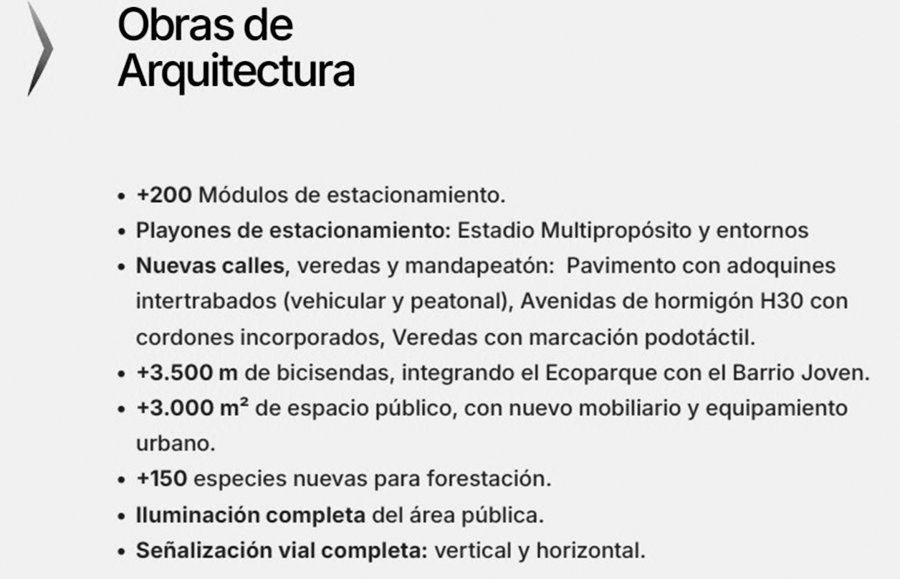 DETALLES DE LA OBRA. Rafaela apuesta a infraestructura, inclusión y futuro con este megaproyecto deportivo y social.