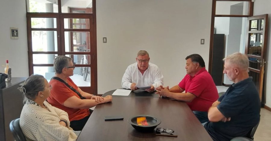 Vista general del acto realizado en la Comuna.