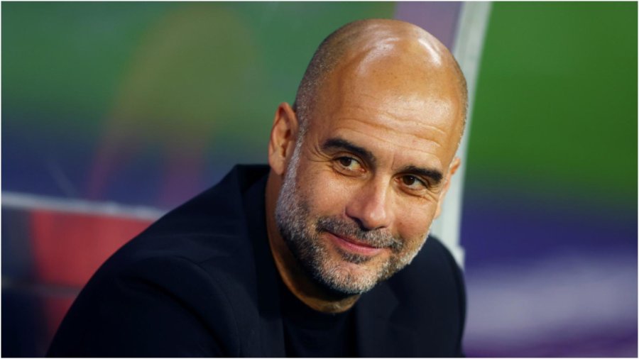 Guardiola se animó a bromear sobre su futuro en Manchester City.