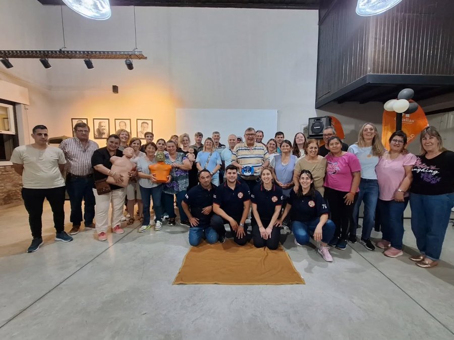 Quienes participaron en la reciente capacitación.