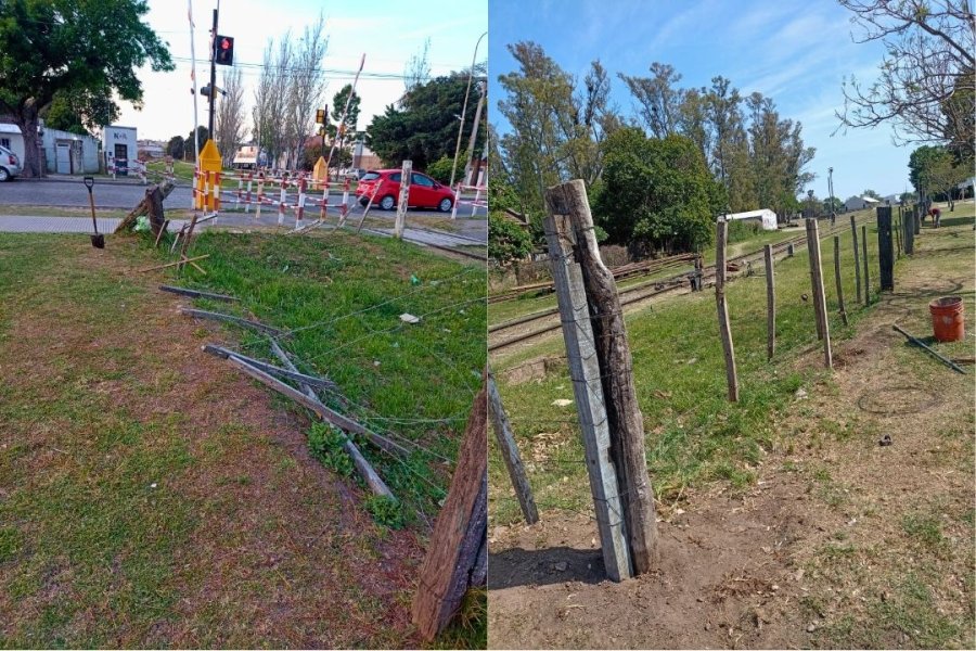 PUESTA EN VALOR. En los últimos días se llevaron adelante múltiples tareas de mantenimiento integral en el parque.