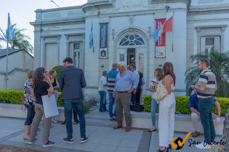 El emblemático espacio sanvicentino fue recorrido por las autoridades.