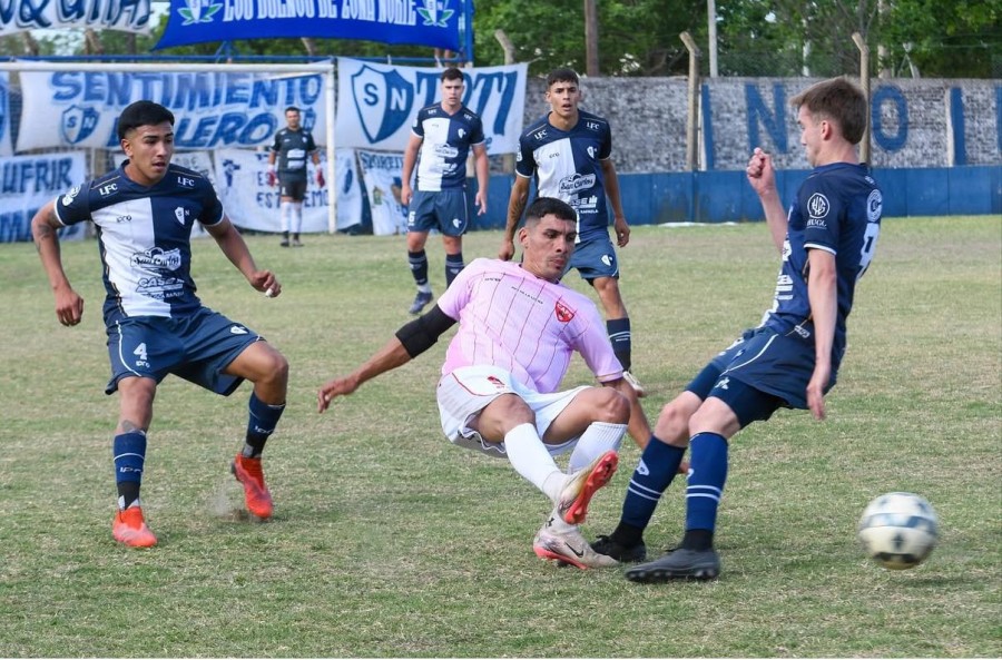 SPORTIVO NORTE Y FERRO IGUALARON EN BARRANQUITAS