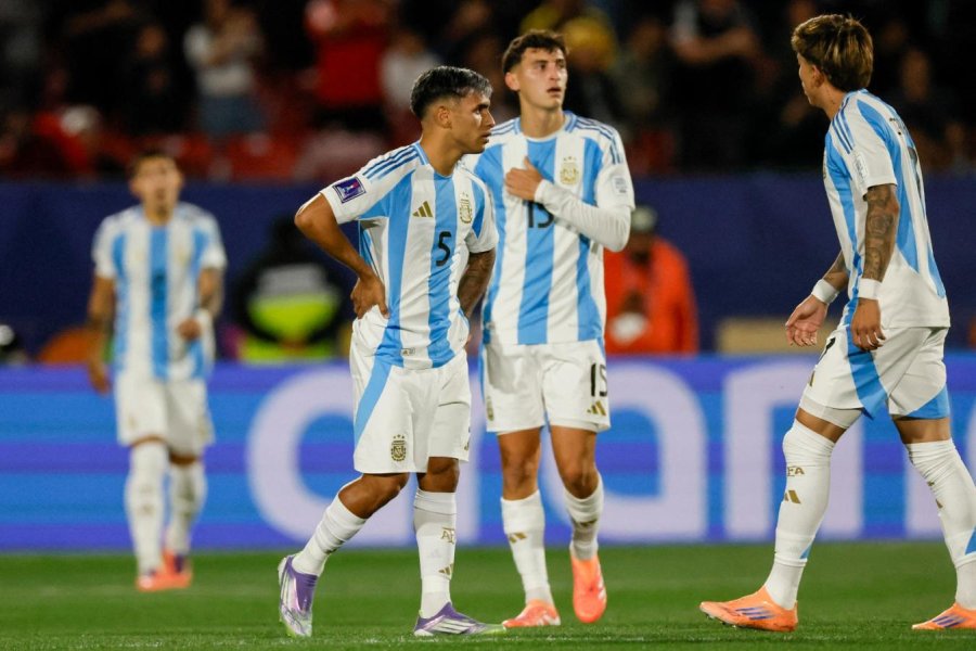 EL LAMENTO DE LOS CHICOS ARGENTINOS TRAS CAER EN LA FINAL CON MARRUECOS