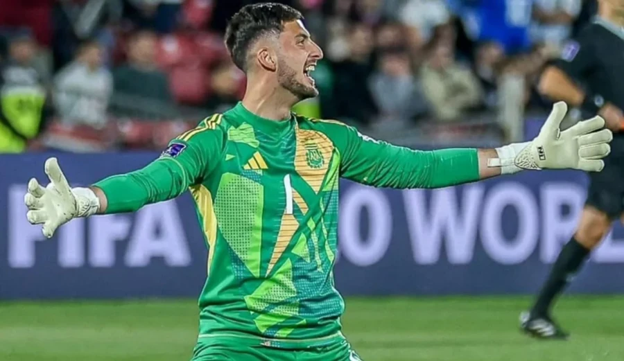 PREMIO. Fue el mejor arquero del Mundial Sub 20.