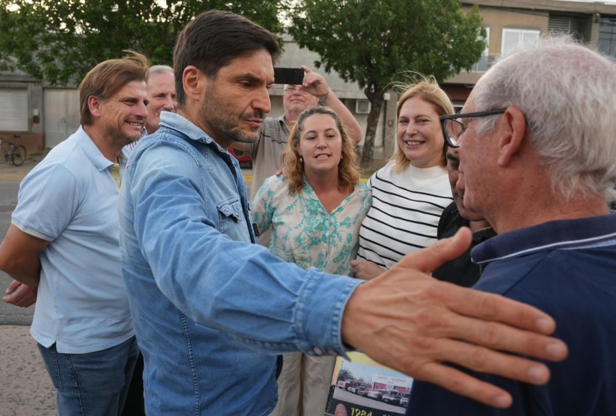 El gobernador Pullaro acompañó a la vicegobernadora Scaglia durante una recorrida por localidades del departamento Las Colonias.