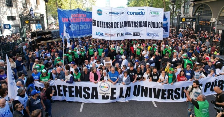 MARTES Y MIERCOLES. Las universidades nacionales retoman las medidas de fuerza en protesta por la dilación de la ley de financiamiento.
