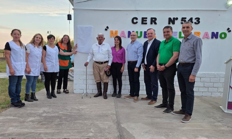 Un instante de la emotiva ceremonia.